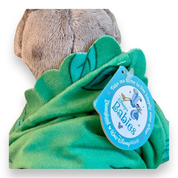 Disney Thumper Blanket Plush Stuffed Animal Disney Babies Rabbit Bunny Green NWT - Picture 5 of 6